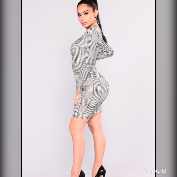 Fashionnova Curve Print Dress - Picture 2 of 7